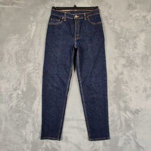 Levis 550 Jeans Women 27 Blue Tapered Leg Relaxed Fit High Rise Denim 27x29